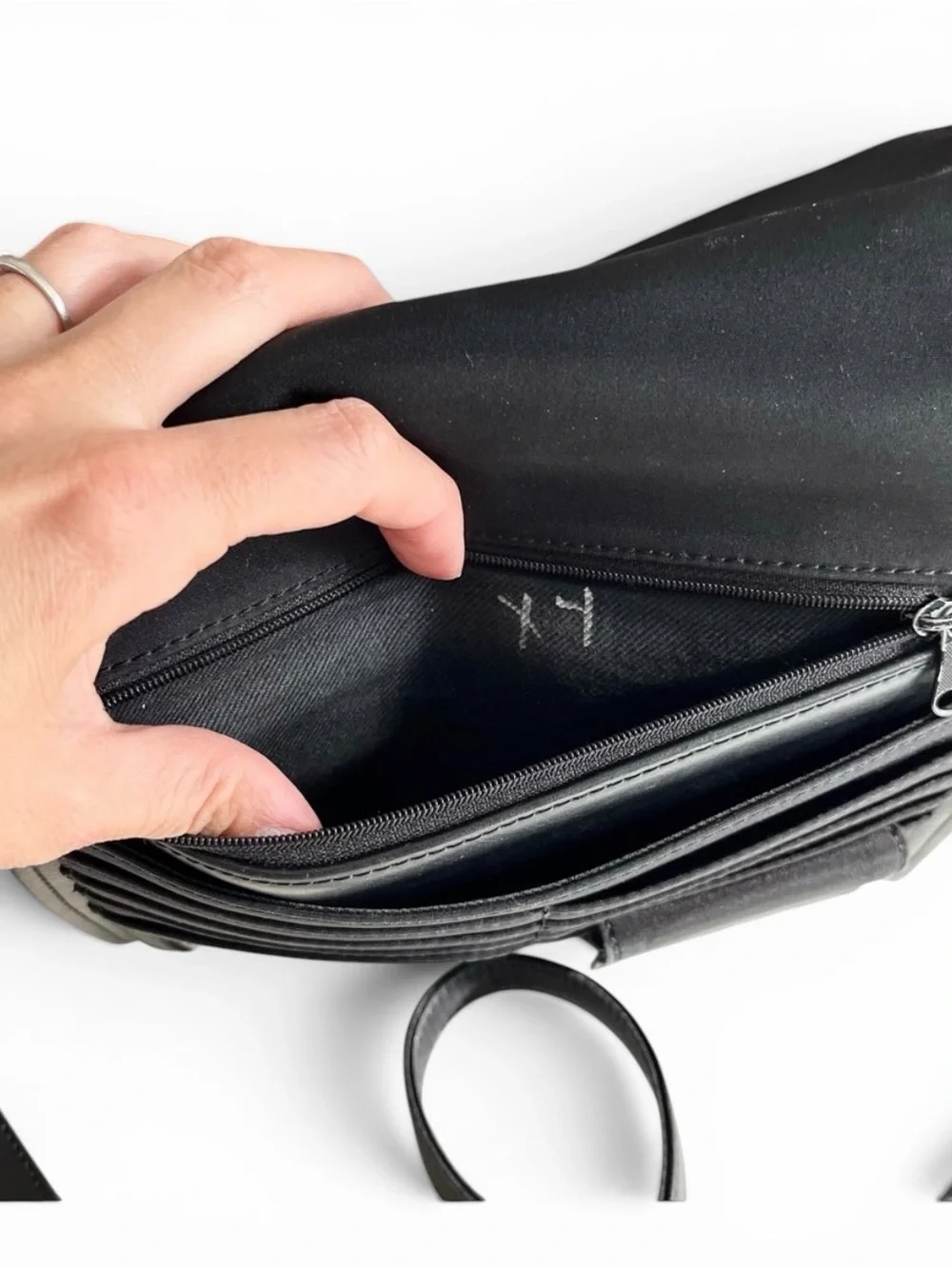 Nine West Black Messenger Crossbody